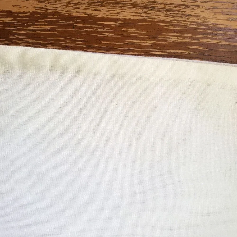 Vintage Hand Embroidered Floral Pillowcases White Cotton Pair 2 Cottagecore